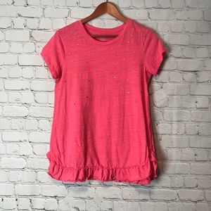 EUC Cat & Jack Heart ❤️ tee